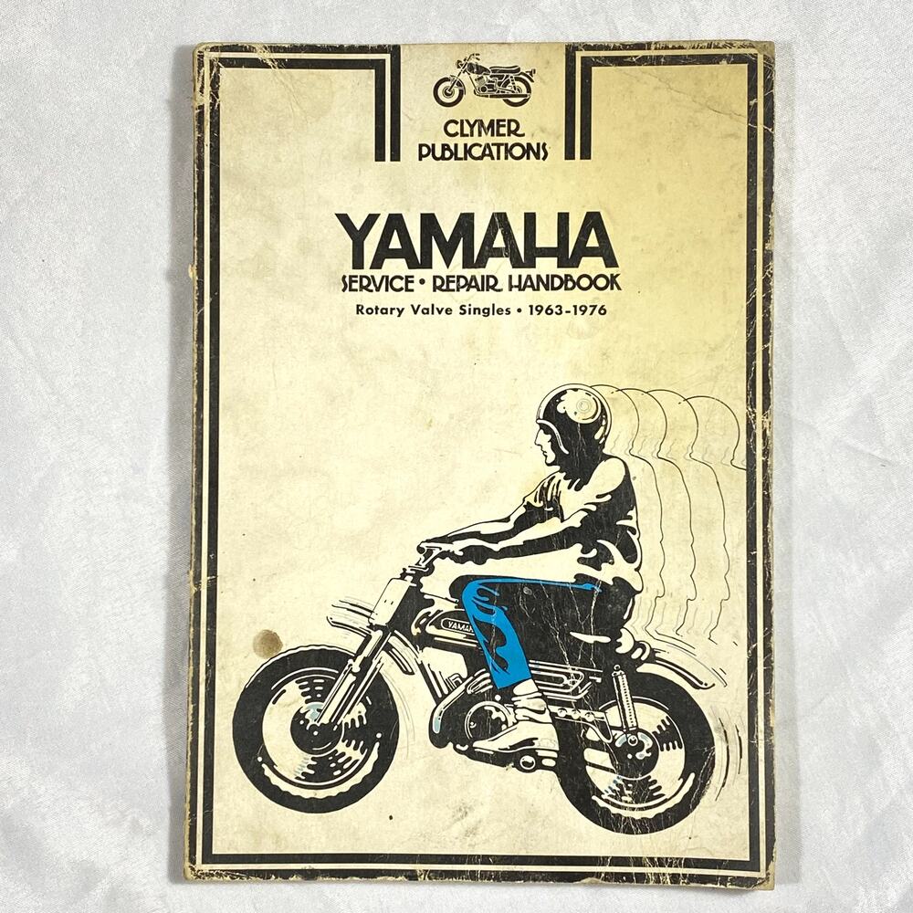 Clymer Yamaha Rotary Valve Singles Service Repair Handbook 1963 1976 Book M389